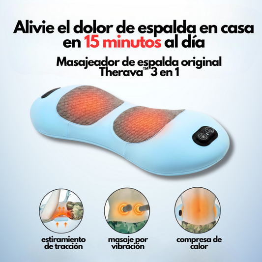 Original Therava™ Masajeador de Espalda 3-en-1